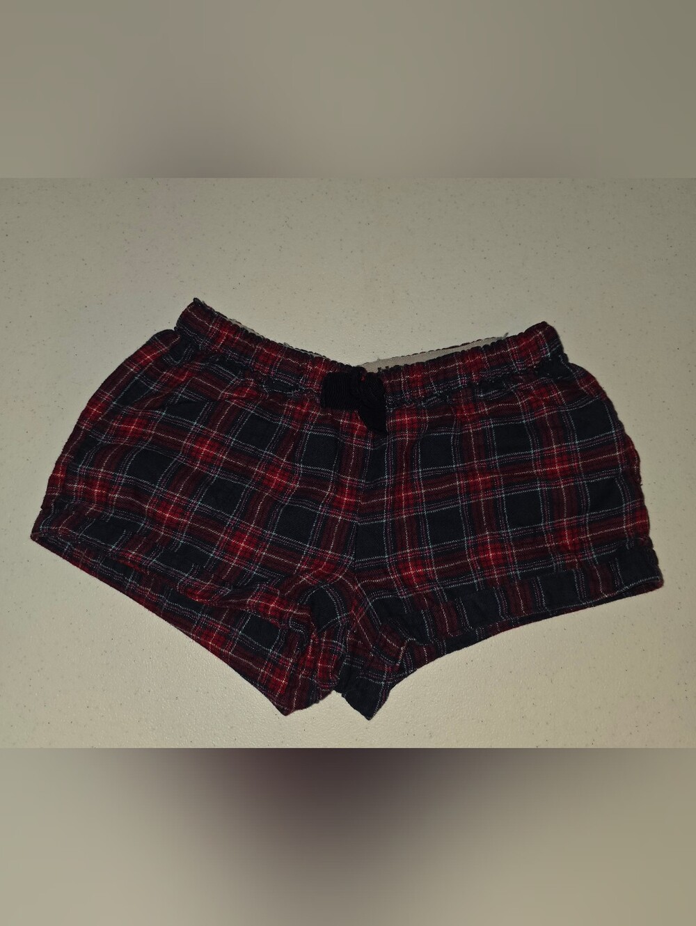 Hollister Flannel PJ Shorts Vintage